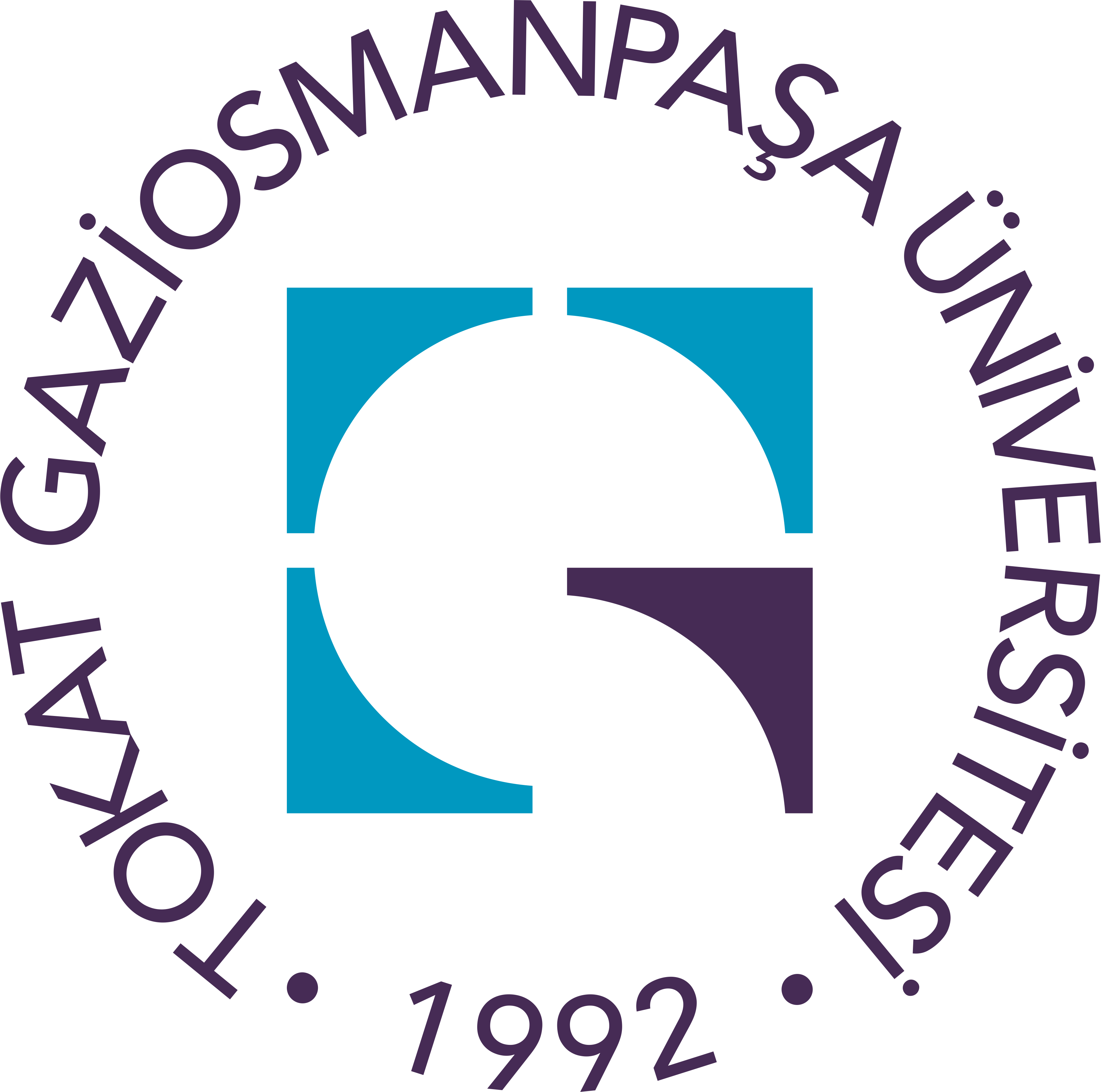 Tokat Gaziosmanpaşa Üniversitesi Tokat Gaziosmanpaşa Üniversitesi logosu
